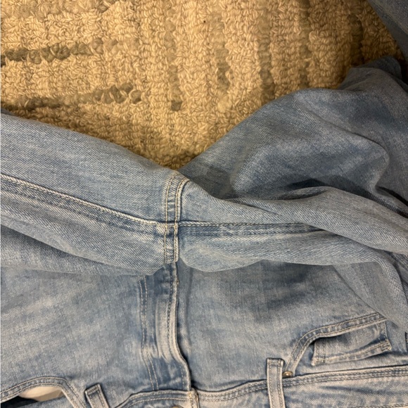 PAIGE Light Blue Straight Leg Jeans - Picture 6 of 10